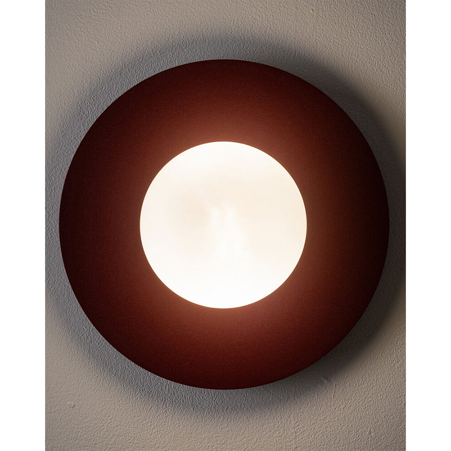 12441 Настінний світильник Nowodvorski SATURN M Burgundy PL