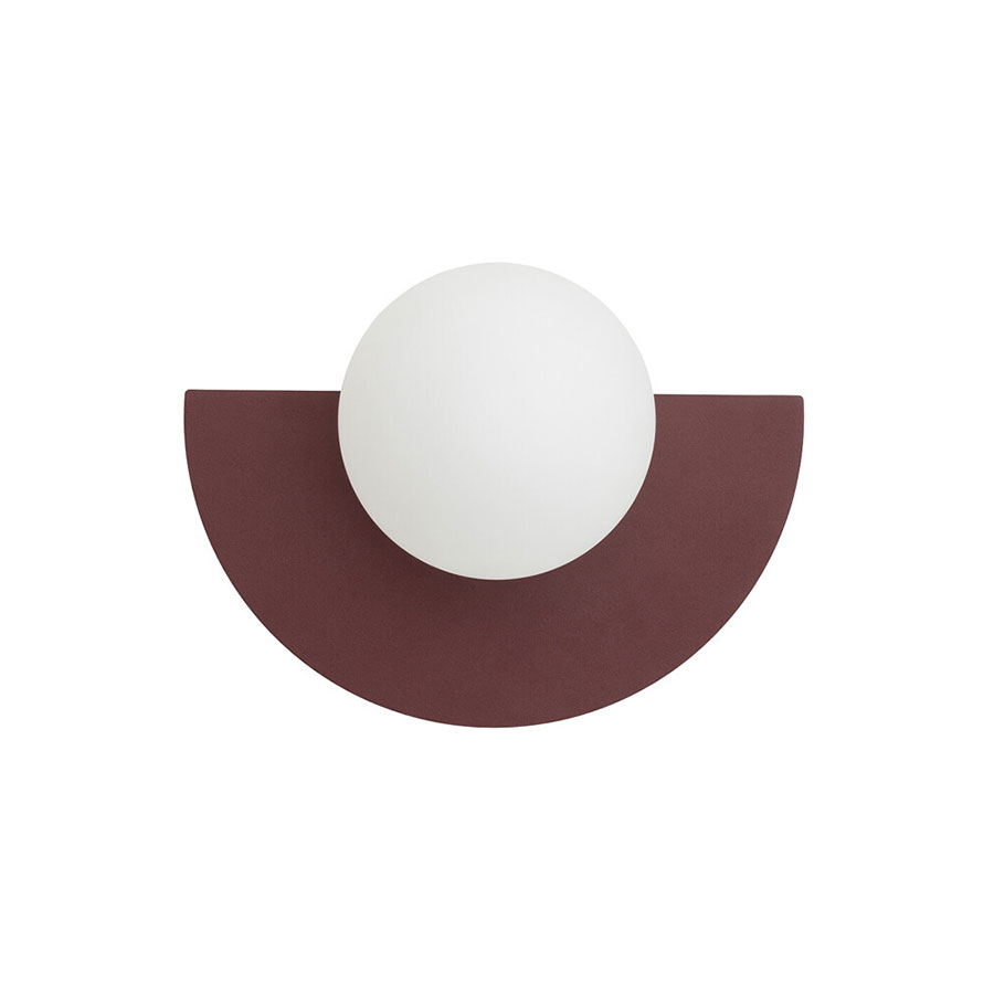 12602 Настінний світильник Nowodvorski SATURN S Burgundy PL