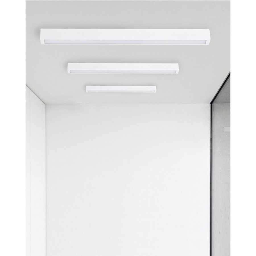 7558 Світильник Nowodvorski STRAIGHT LED WHITE CEILING 90 PL