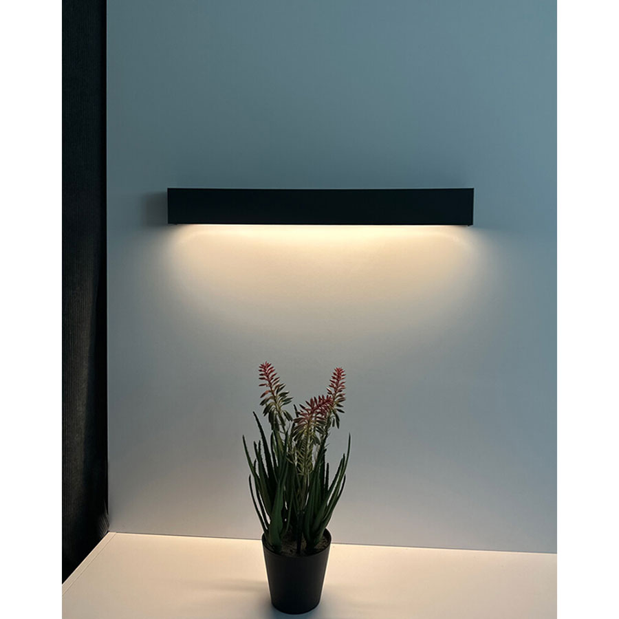 7562 Світильник Nowodvorski STRAIGHT WALL LED GRAPHITE S PL