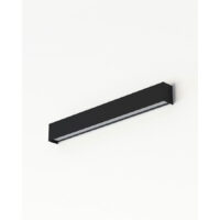 7596 Світильник Nowodvorski STRAIGHT WALL LED BLACK S PL Люстра P5-N7039/5/COP