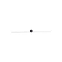 7531 Світильник Nowodvorski SOFT LED GRAPHITE 90X20 PL