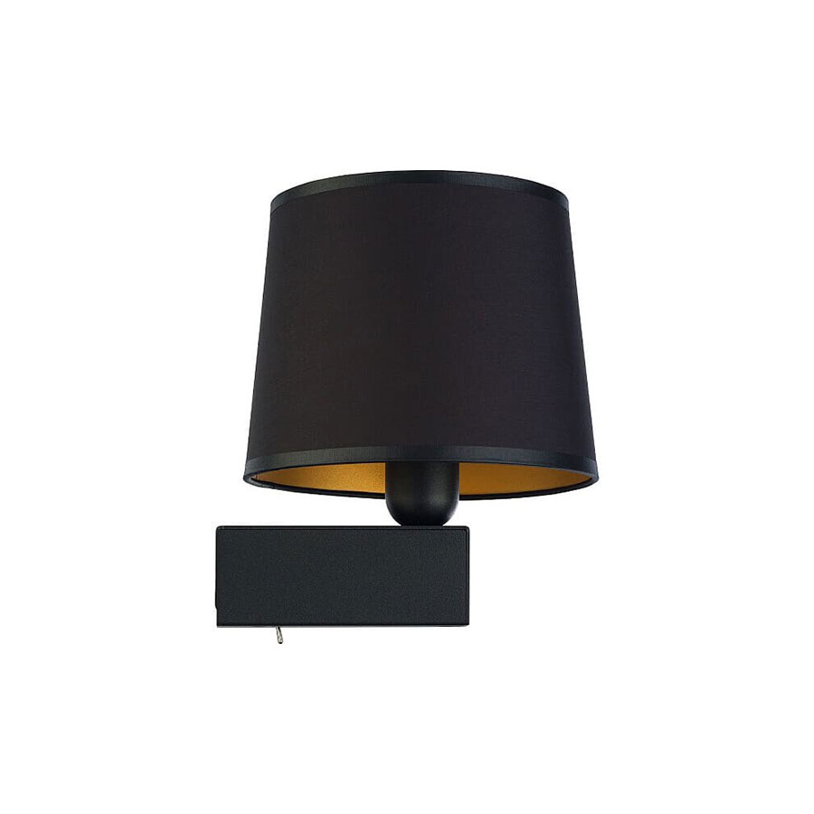 8197 Бра Nowodvorski CHILLIN BLACK I BL/G PL