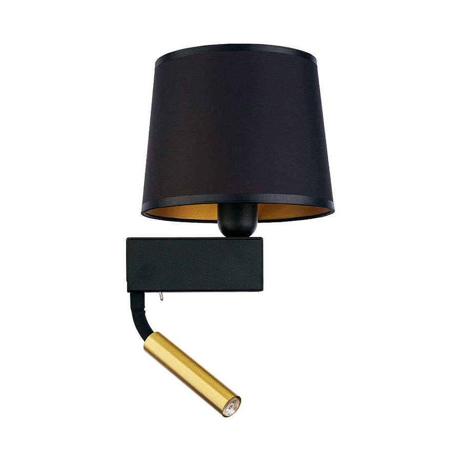 8213 Бра Nowodvorski CHILLIN BLACK II BL/G PL