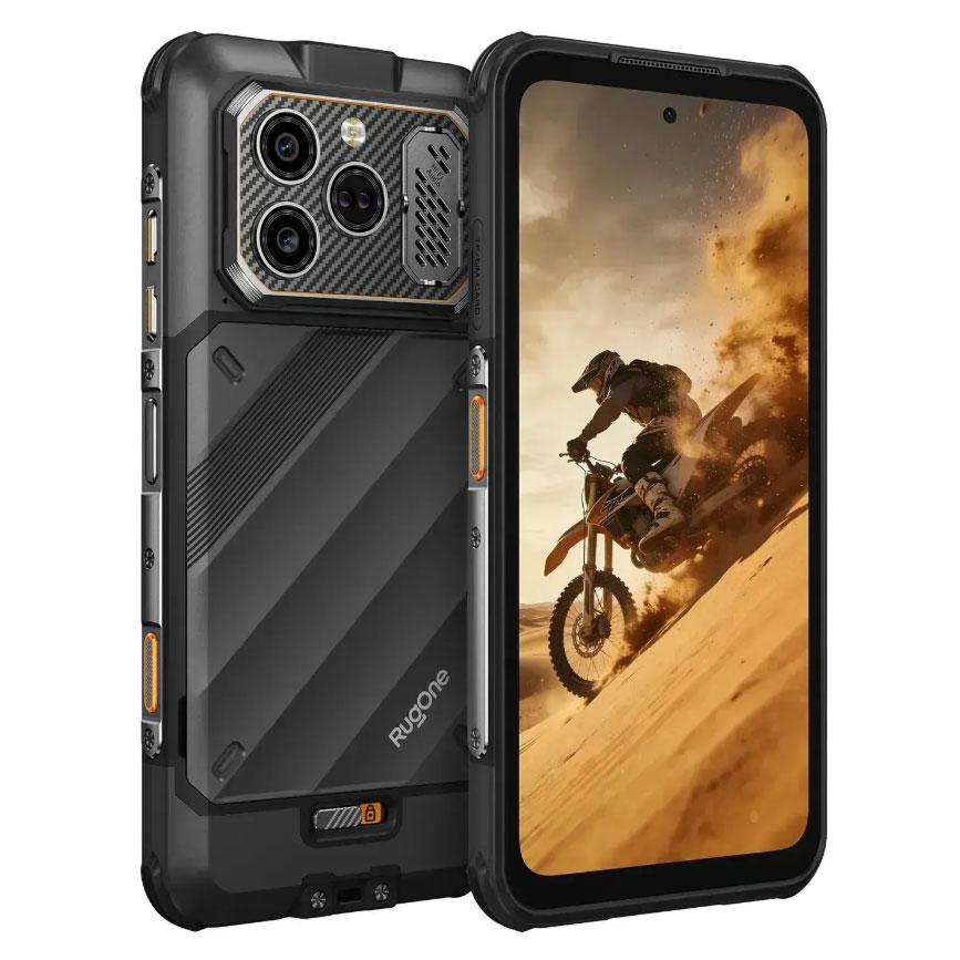 Смартфон RugOne Xever 8 8/256GB Black (6979400350111)