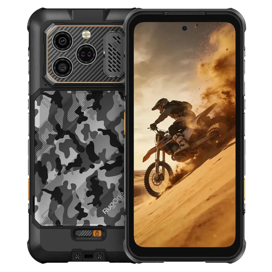 Смартфон RugOne Xever 8 8/256GB Black (6979400350111)