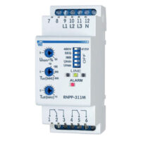 Реле контролю напруги та фаз, 1P+N / 3P+N, 1 перекид.контакт Hager