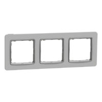 Рамка Schneider Electric Sedna Design & Elements, 3 пости, PRO, матова сіра глина (SDD393803) Рамка Schneider Electric Sedna Design & Elements, 4 пости, PRO, матова сіра глина (SDD393804)