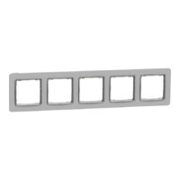 Рамка Schneider Electric Sedna Design & Elements, 3 пости, PRO, матовий пісочний SDD392803