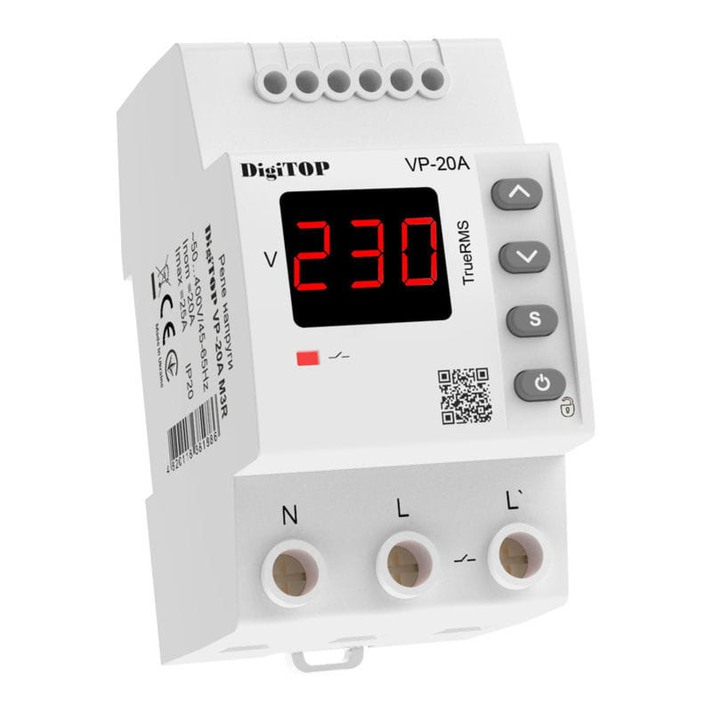 Реле напруги – VP-20A M3R