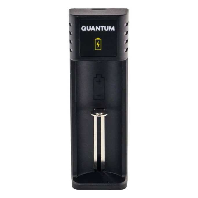 Зарядн.прист. QM-BC2010 для Li-ion 3,7V 1slot (USB)