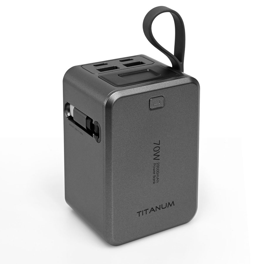 Павербанк 20000mAh PD 70W сірий TPB-WP049