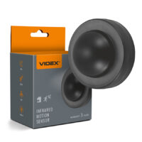 Св-к LED акумул. з датчиком руху 100Lm 3000-6500K Black VL-NL090B