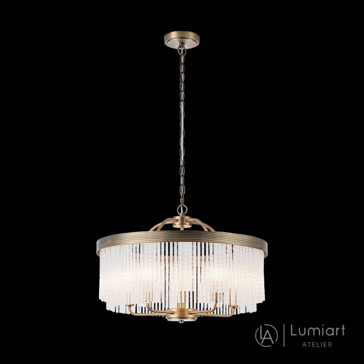 Люстра BL5022 TIENA, 5*E14, золотий латунь