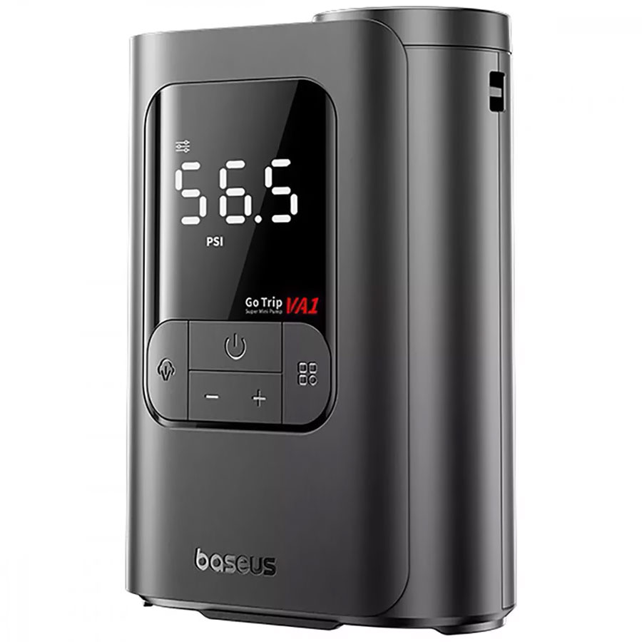 Автомобільний насос Baseus GoTrip VA1 Super Mini 100W (Wired) чорн.
