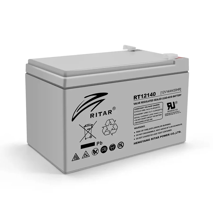 Акумуляторна батарея AGM 12V 14.0Ah Gray Case Q4