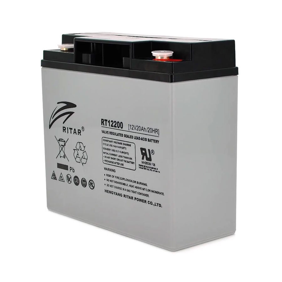 Акумуляторна батарея AGM 12V 20.0Ah Gray Case Q6