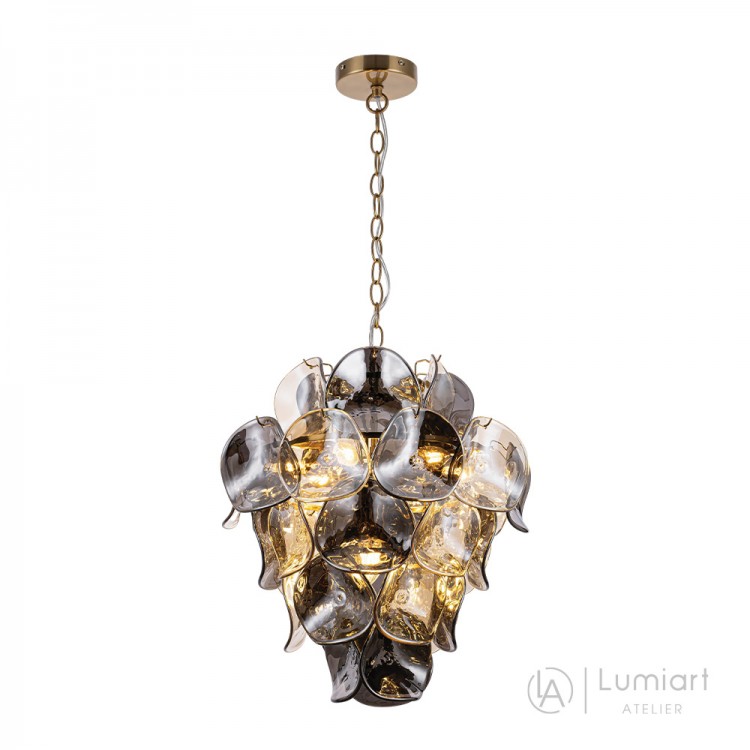 Люстра BL5024 KAREN, 8*E14, золота латунь